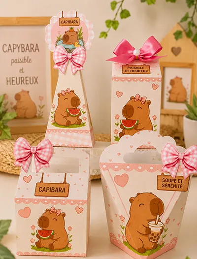 Kit de boîtes personnalisées pour fêtes